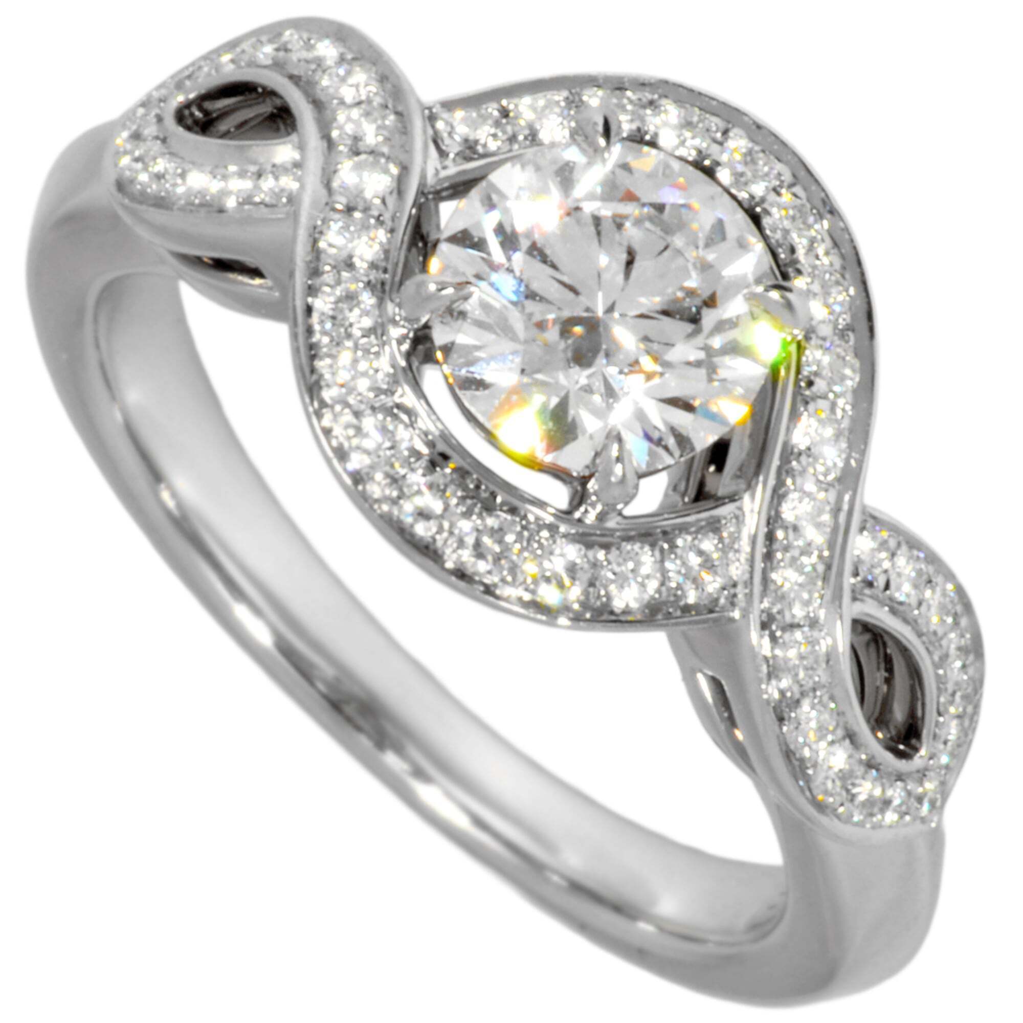 Harry Winston Lily Cluster Ring 054ct Diamond Approximately 67g Platinum 4870$